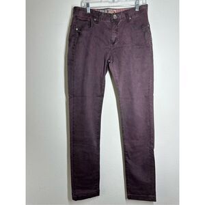 Driver Woman Purple Cotton Trousers Woman Logo Pants Size 31